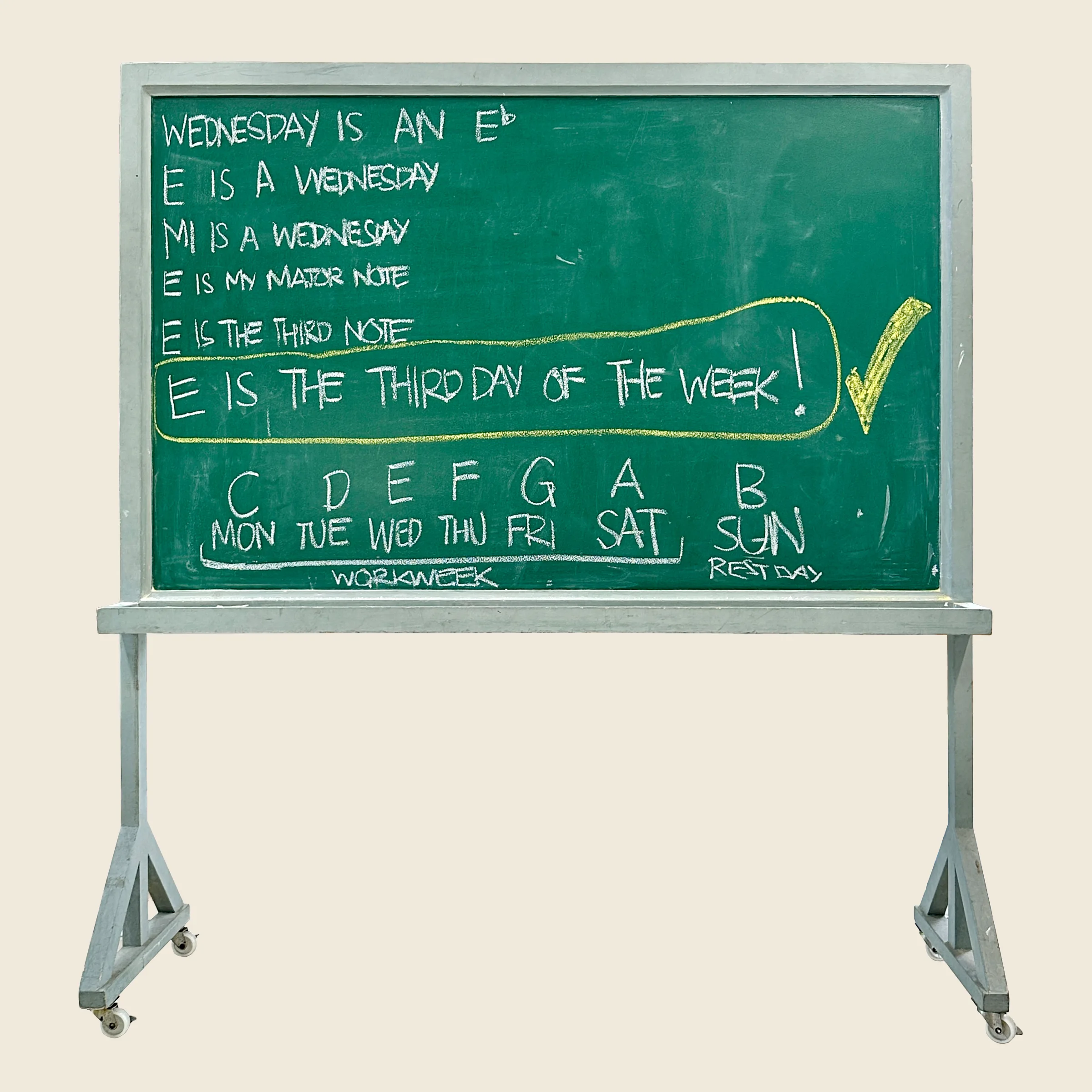 E is the third day of the week!: Juno Santos| MO_Space