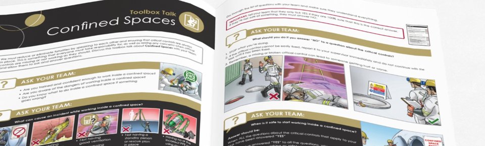Key Message Posters and Toolbox Talk samples