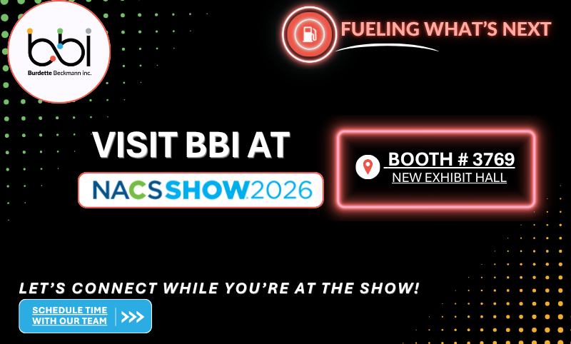 Visit BBI at the NACS Show 2026, Booth 3769