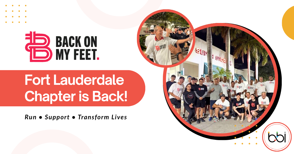 Back on My Feet Kicks Off in Fort Lauderdale!