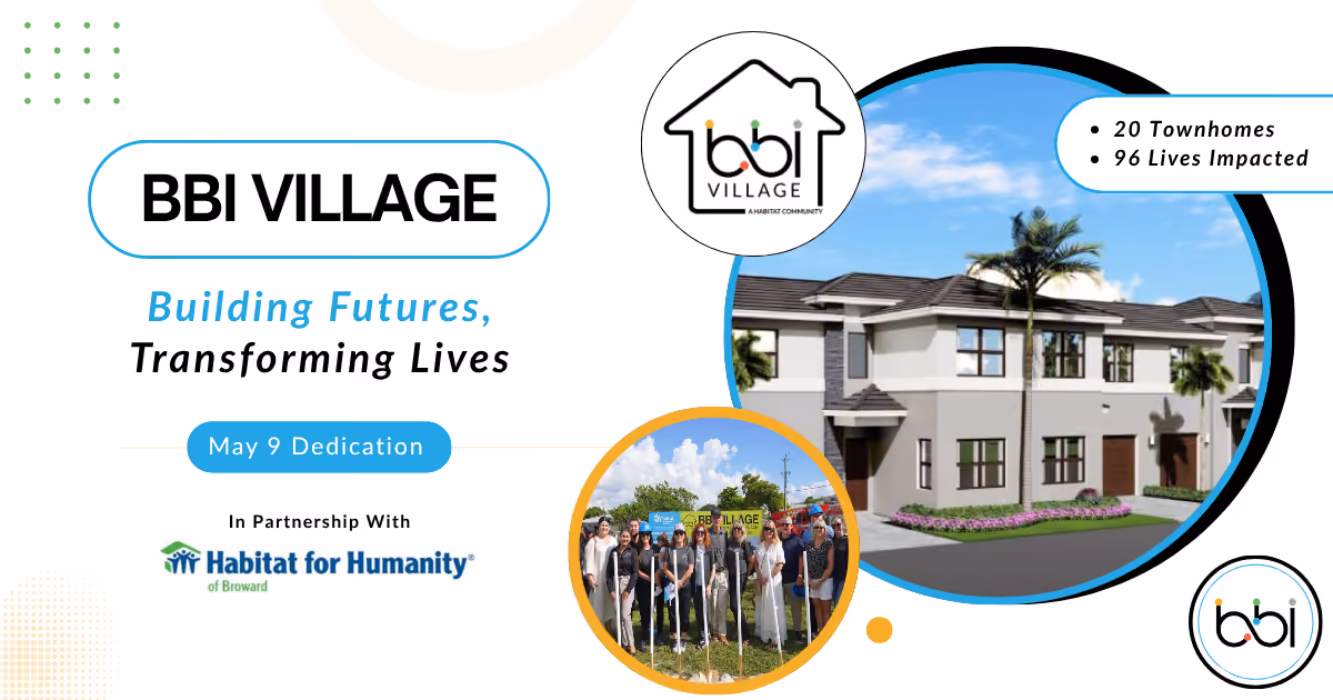 BBI Village: New Chapter for Broward Families Almost Here