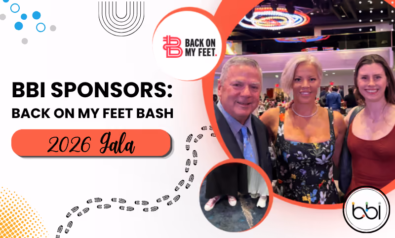 BBI at the 2026 Back on My Feet Bash at the New York Marriott Marquis
