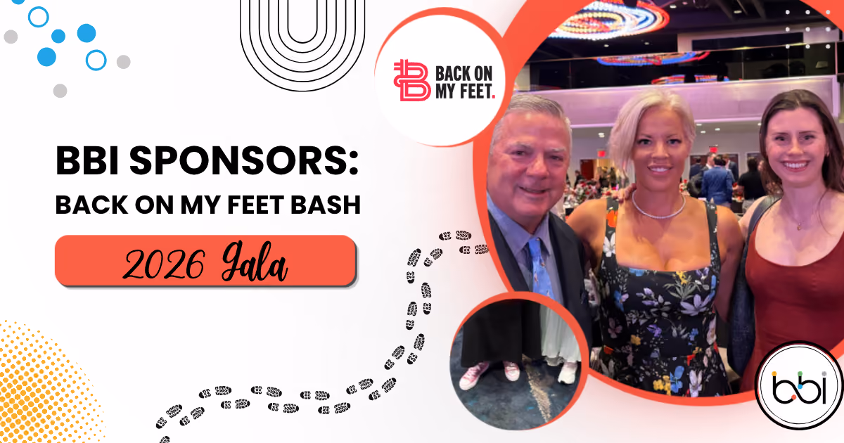 BBI Sponsors 2026 Back on My Feet Bash