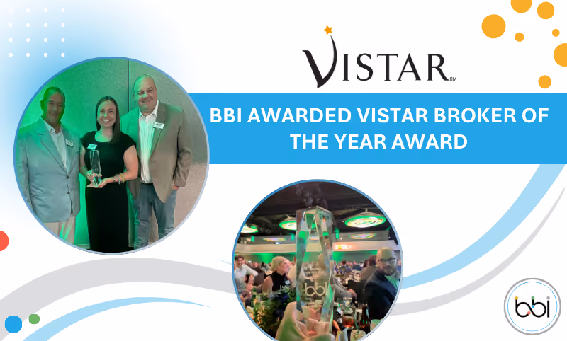 Vistar Broker of the Year 2026 award announcement for BBI