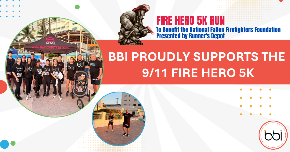 BBI Proudly Supports 9/11 Fire Hero 5k