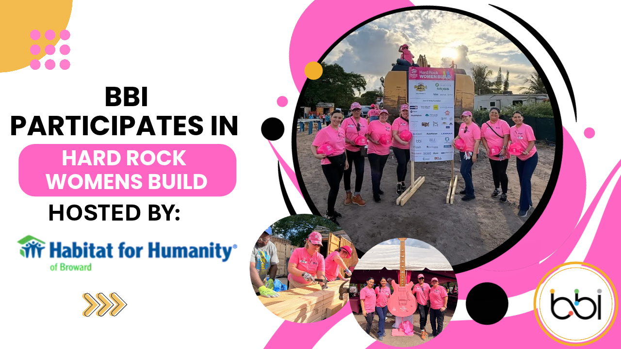 BBI Supports Hard Rock Womens Habitat for Humanity Build