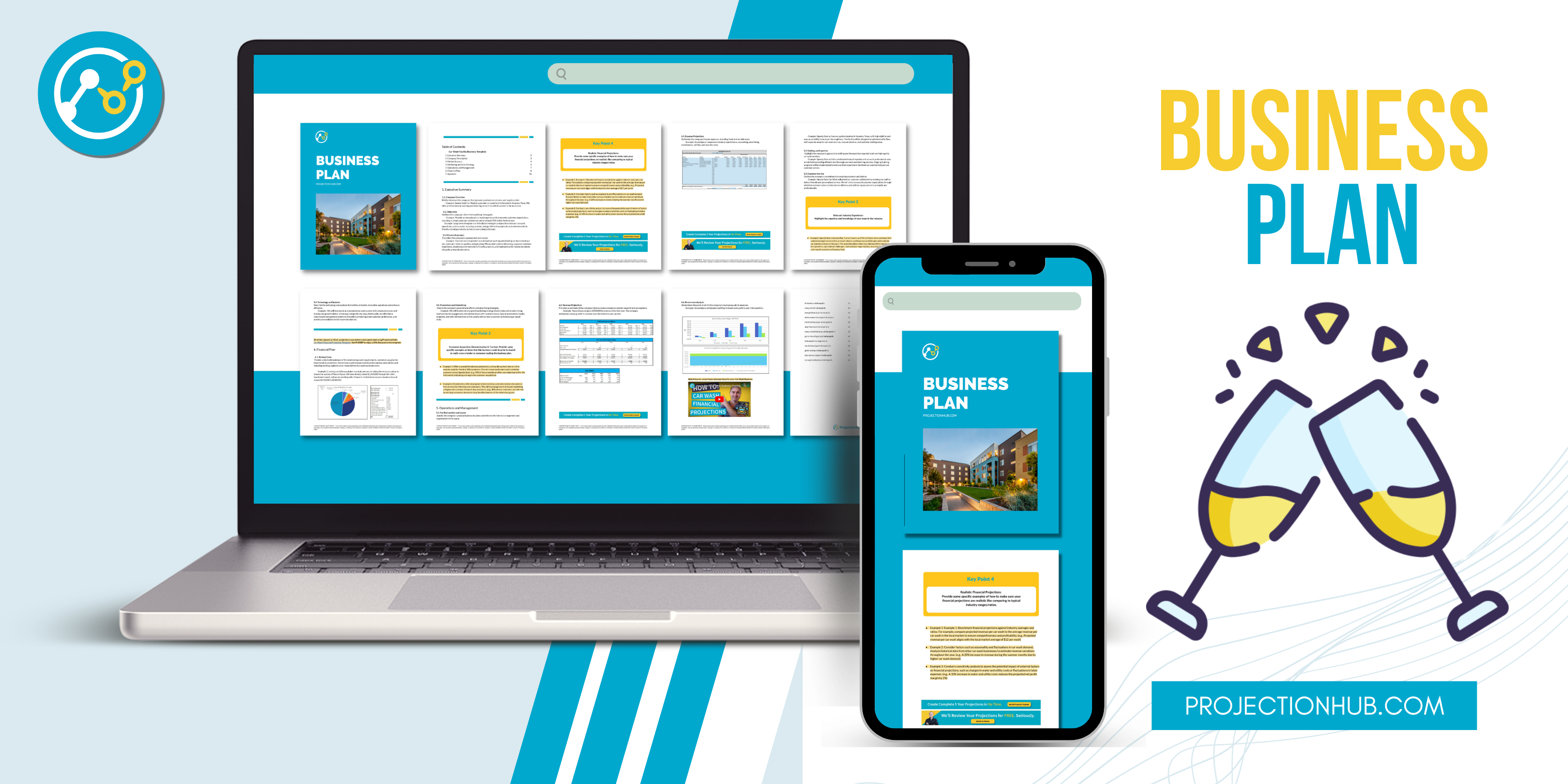 Free Event Venue Business Plan Template - ProjectionHub