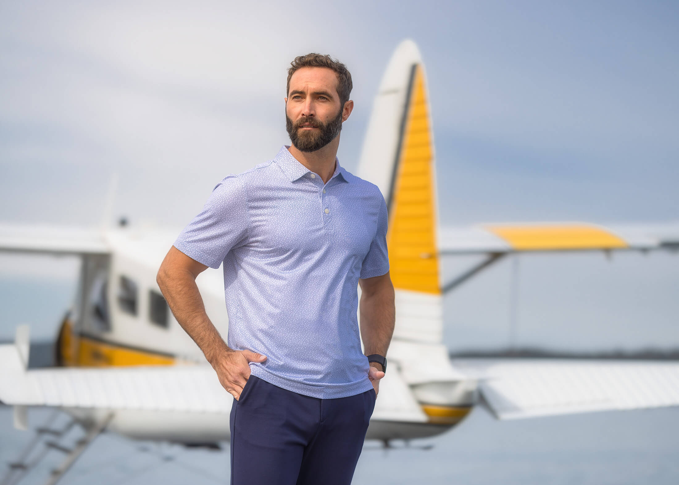  a woman seated at a small coffee table outside enjoying a relaxing moment in her day-Seattle-Pioneer Square-summer