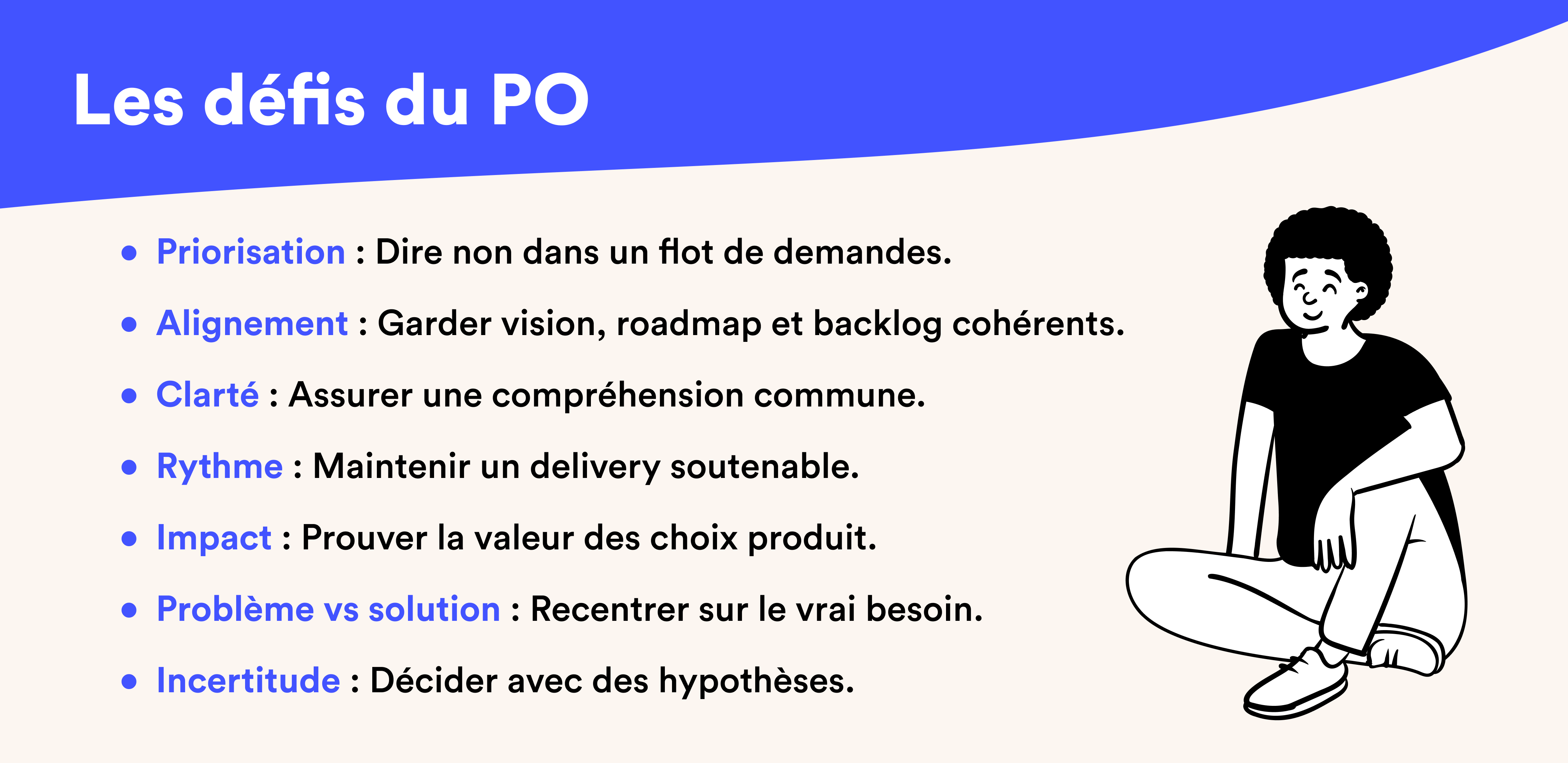 Les défis du PO