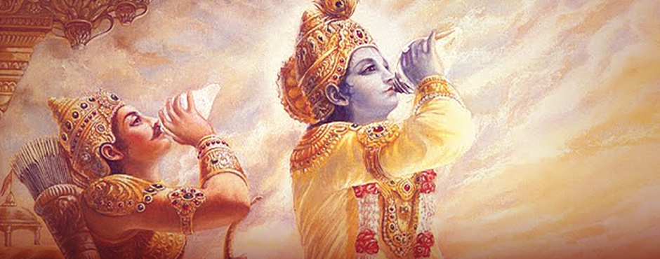 Krishna et Arjuna