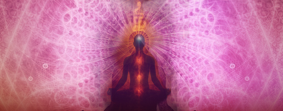 Meditation and granthi illustration