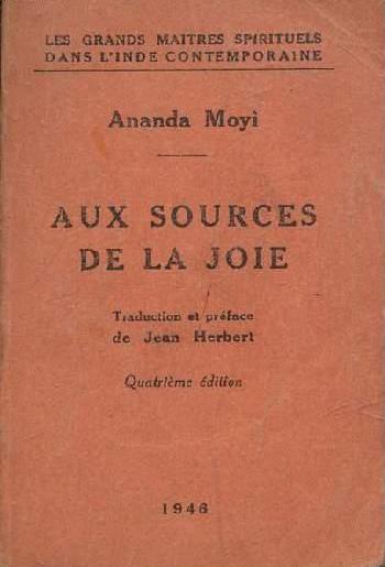 Aux sources de la joie, Jean Herbert, éd. Delachaux, 1946