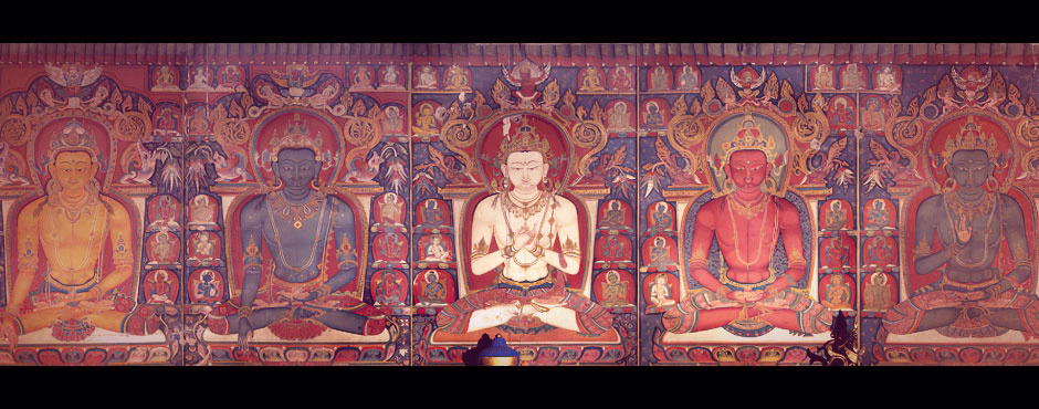the five dhyani buddhas