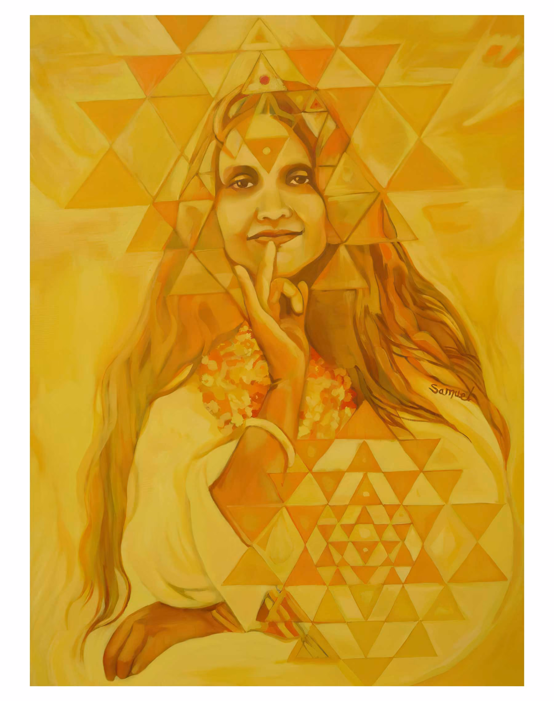 Portrait de Mâ Anandamayi : Mother of Light, de Samuel Edelstein.