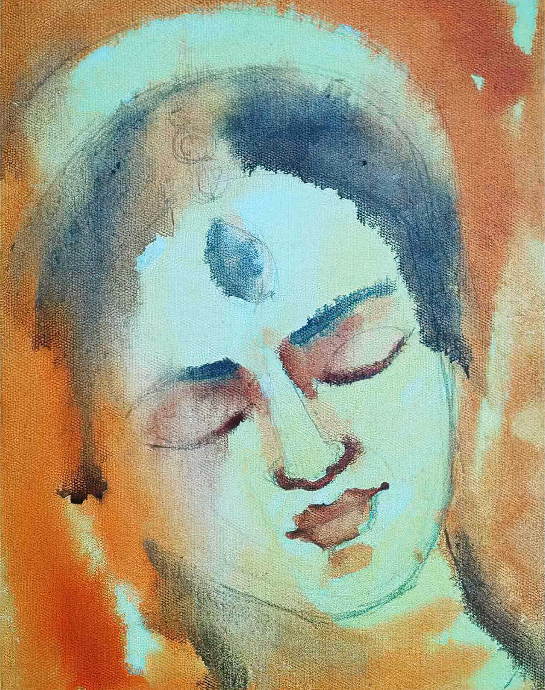 Portrait de Mâ Anandamayi
