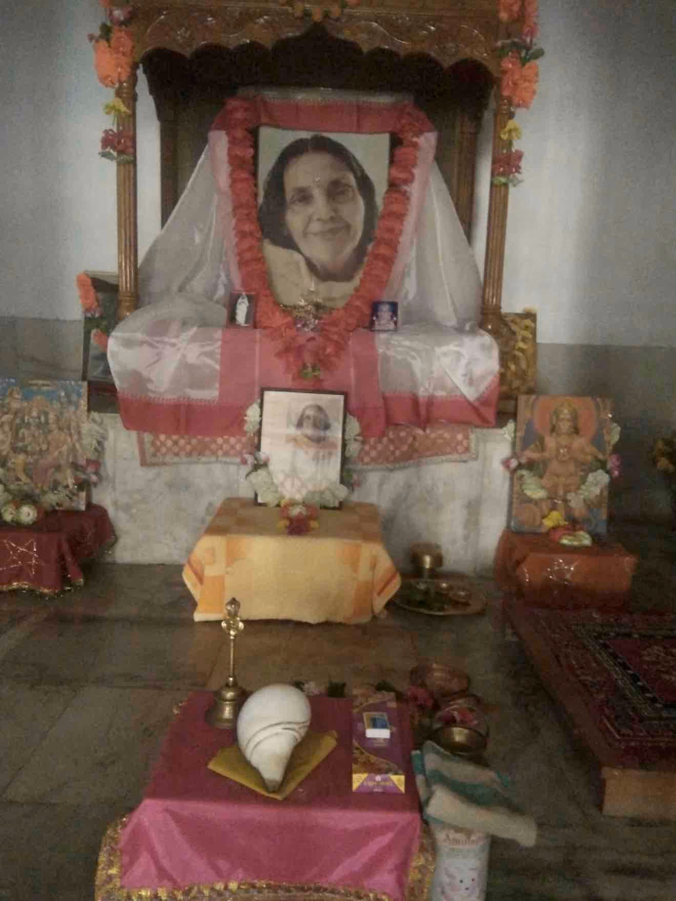 Ashram de Mâ Anandamayî, à Rajgir