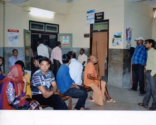 Hôpital Mata Anandamayee, à Shivala, Varanasi