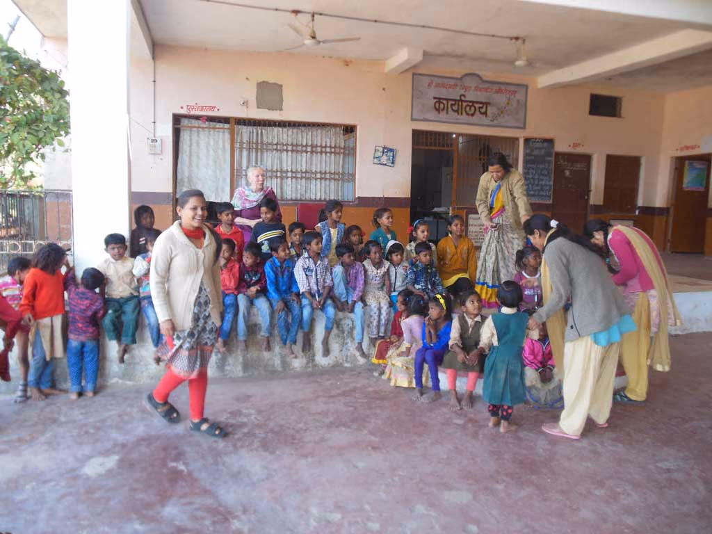 Ecole à Omkareshwar