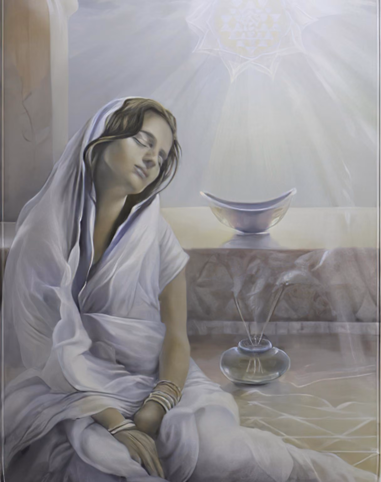 Portrait de Mâ Anandamayî
