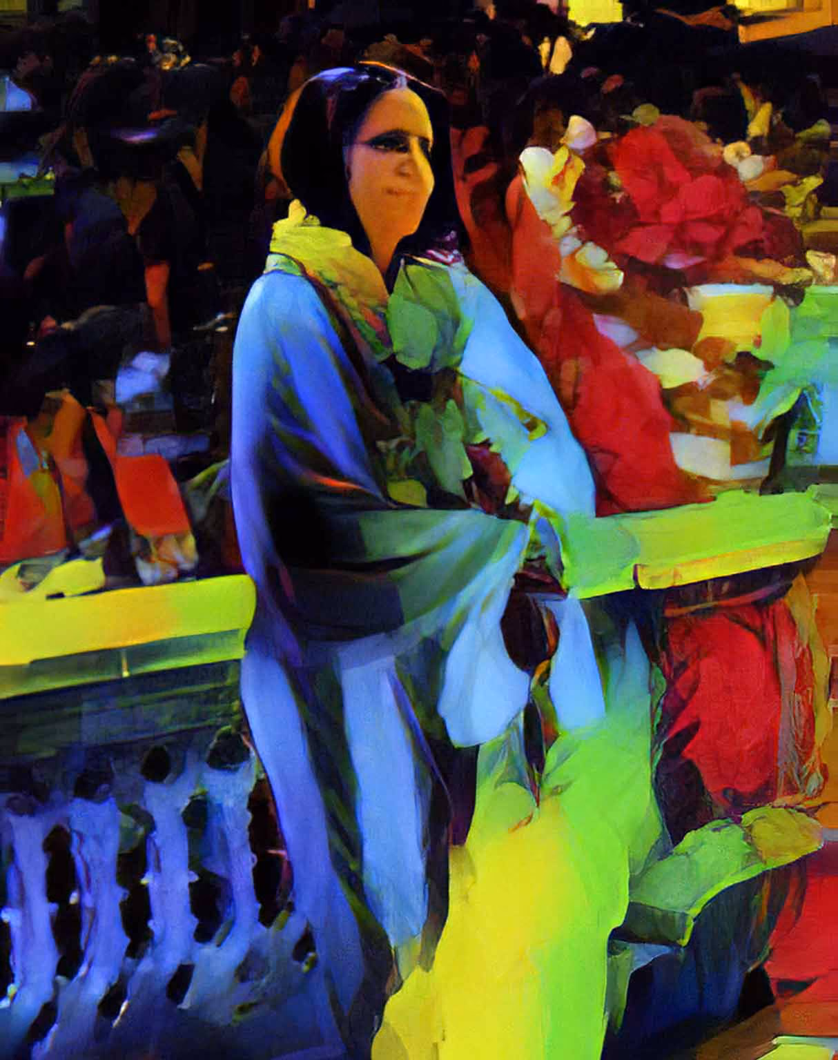 Portrait de Mâ Anandamayî