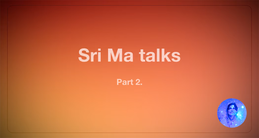 banner - satsang with Mâ Ânandamayî