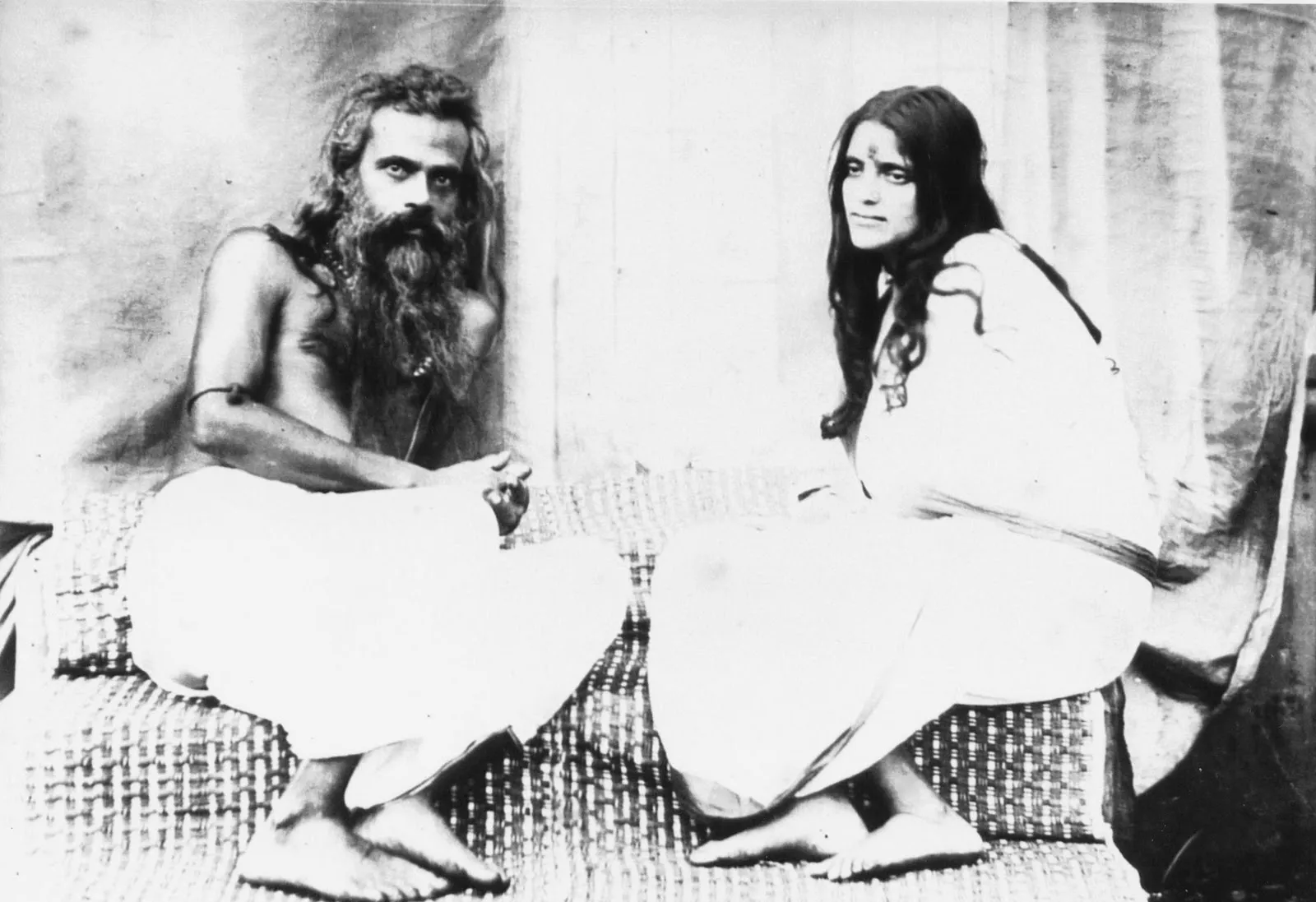 Bholanathji et Ma Anandamayi