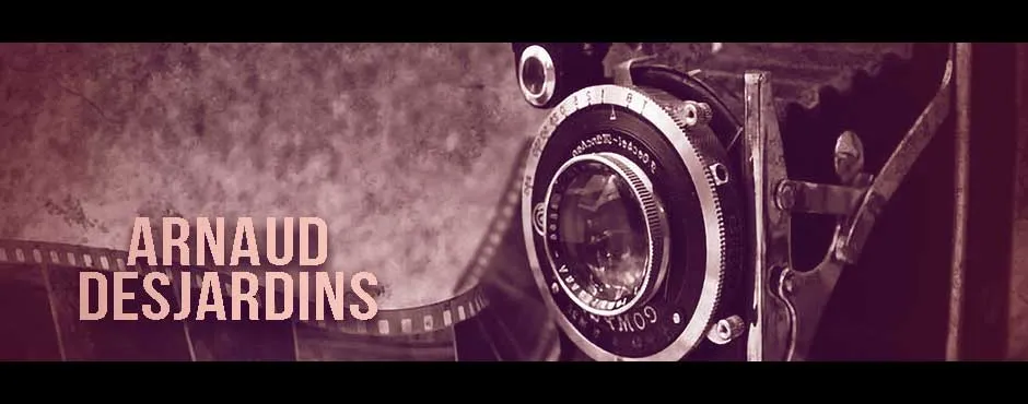 Photographie d'un ancien appareil photo.
