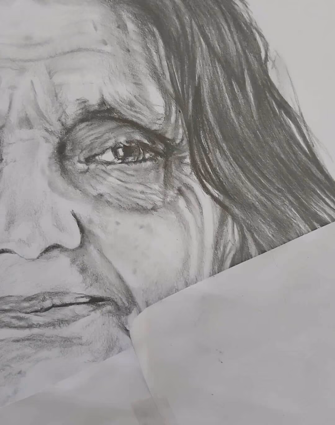 Portrait de Mâ Anandamayi.