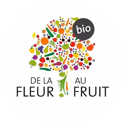logo "De la fleur au fruit"