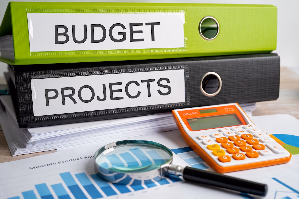 Event budgeting binders