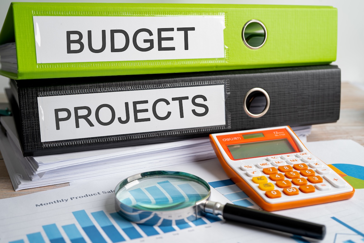 Event budgeting binders