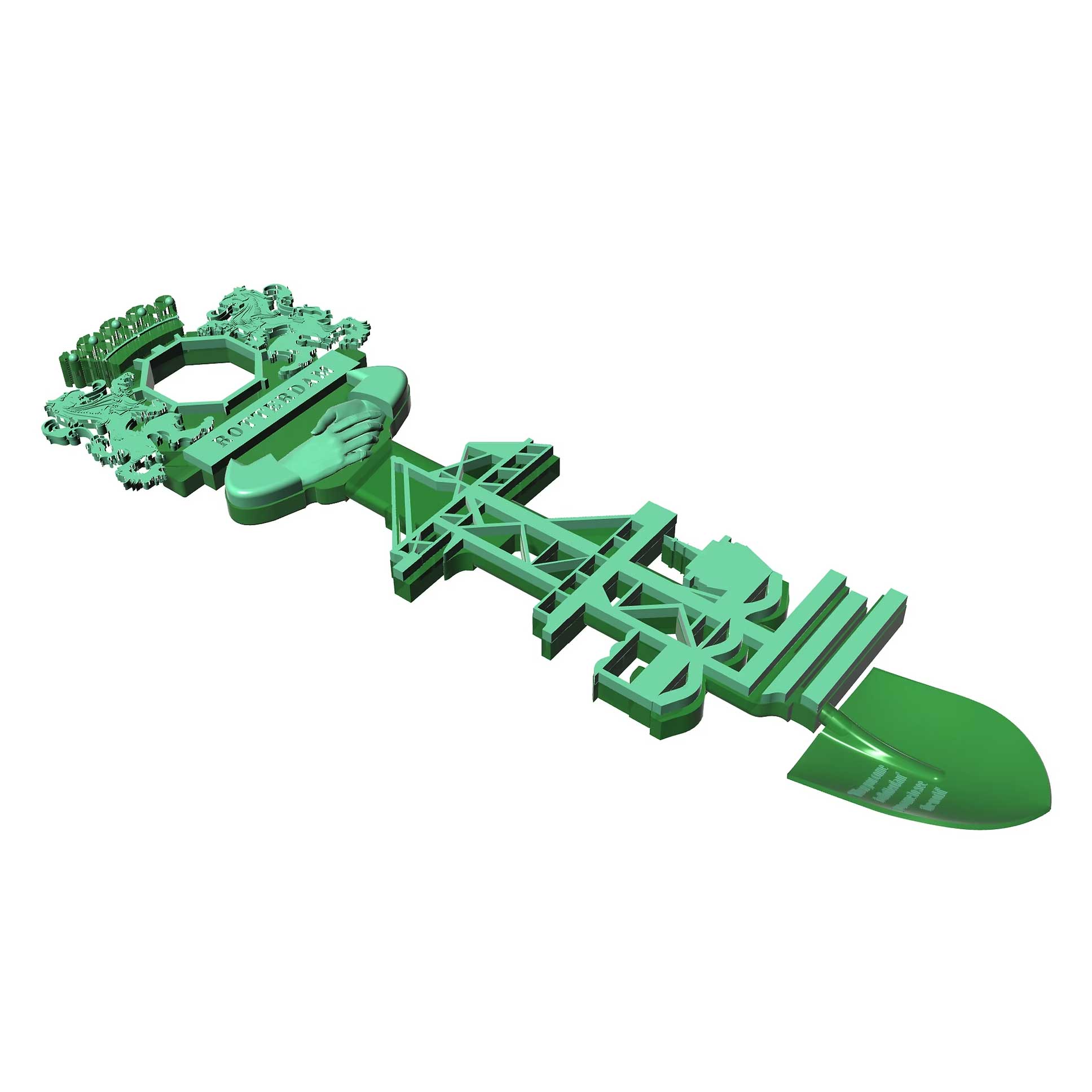  Royal3D printed the Rotterdam key for the Host City Insignia Exchange.