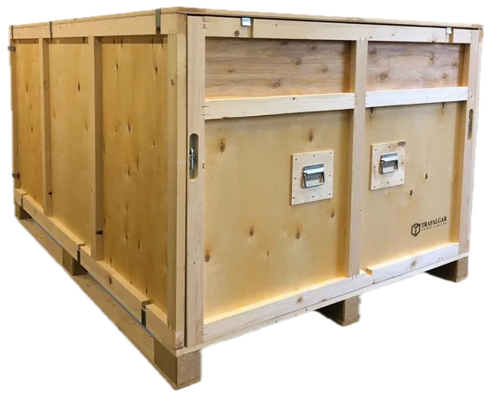 two removals vans loading in Kensington