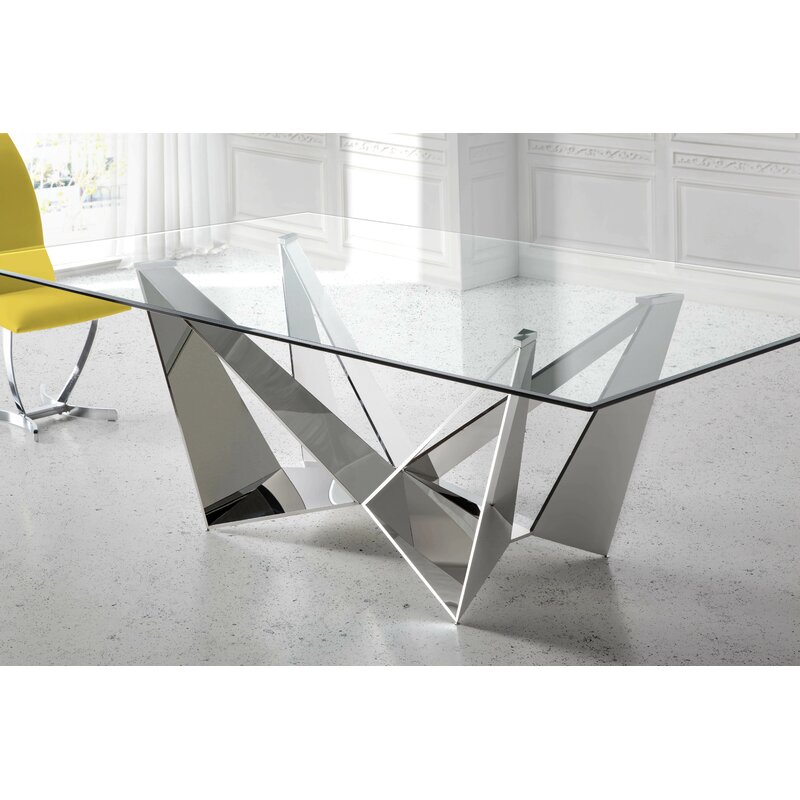 Glass Dining Table - Large
