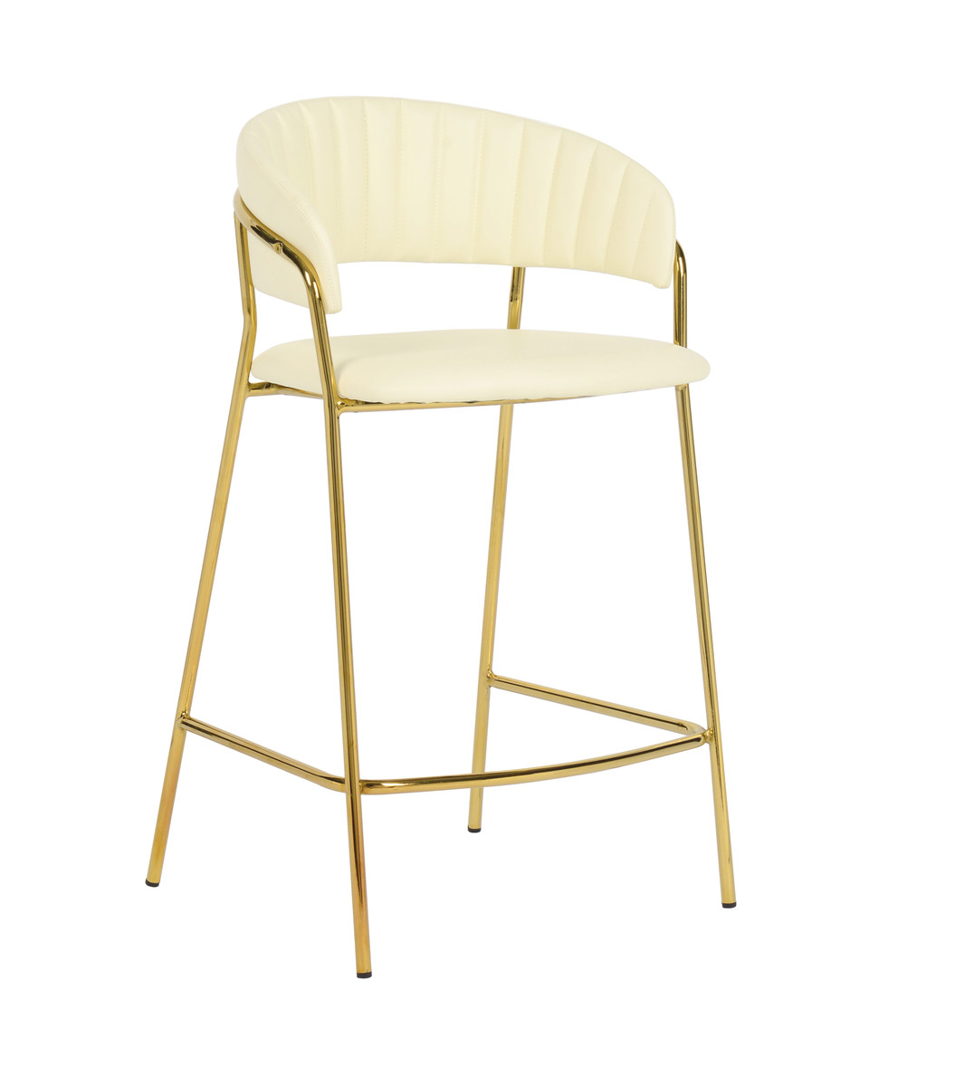 Nobel Bar Stool - Cream