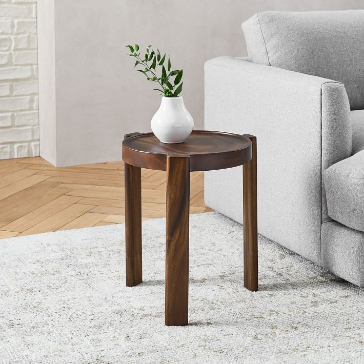 Trinity Side Table - Brown