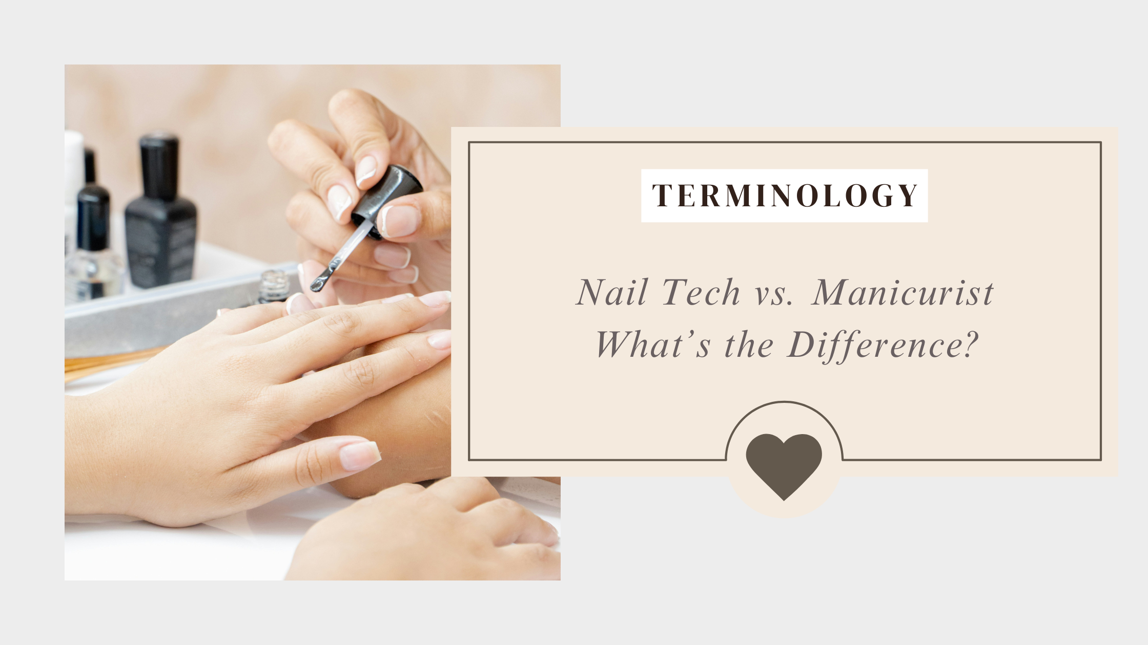 nail tech student in Los Angeles