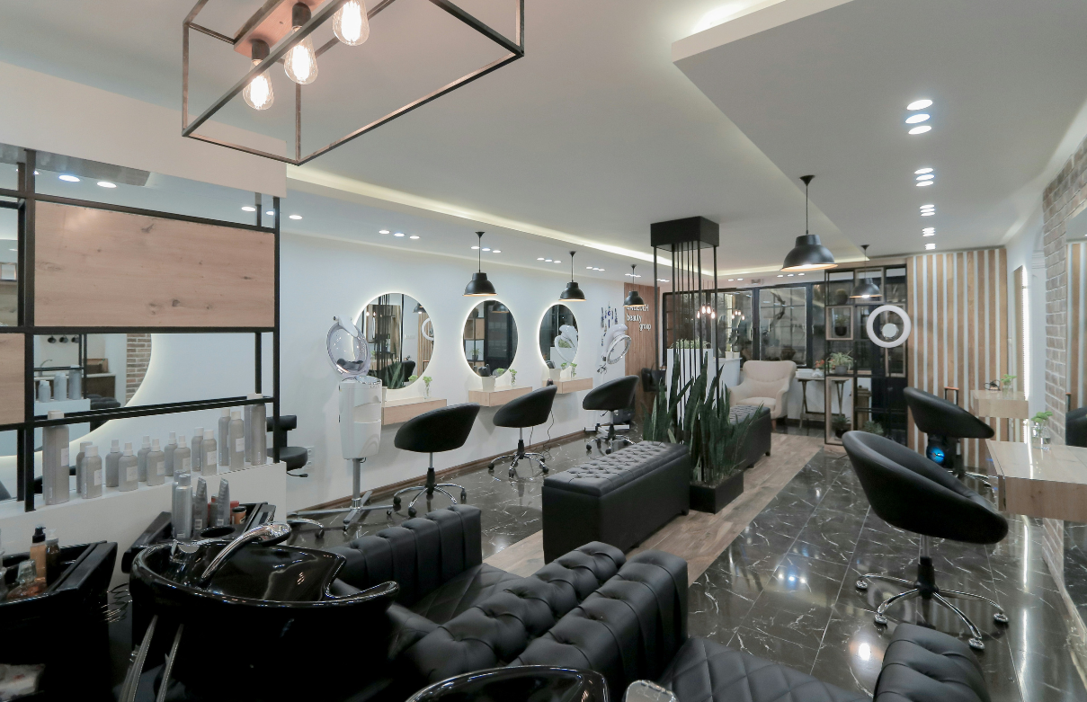 modern salon in los angeles