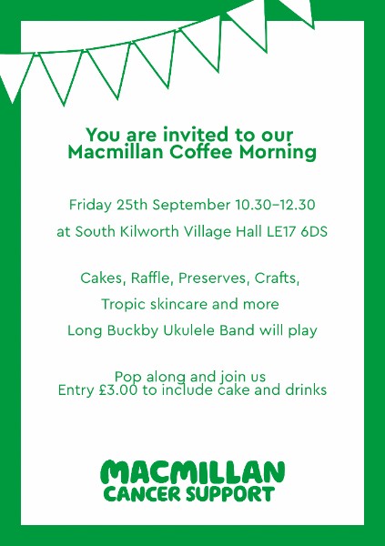 Macmillan Coffee Morning