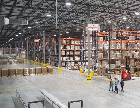 Industrial facility interior