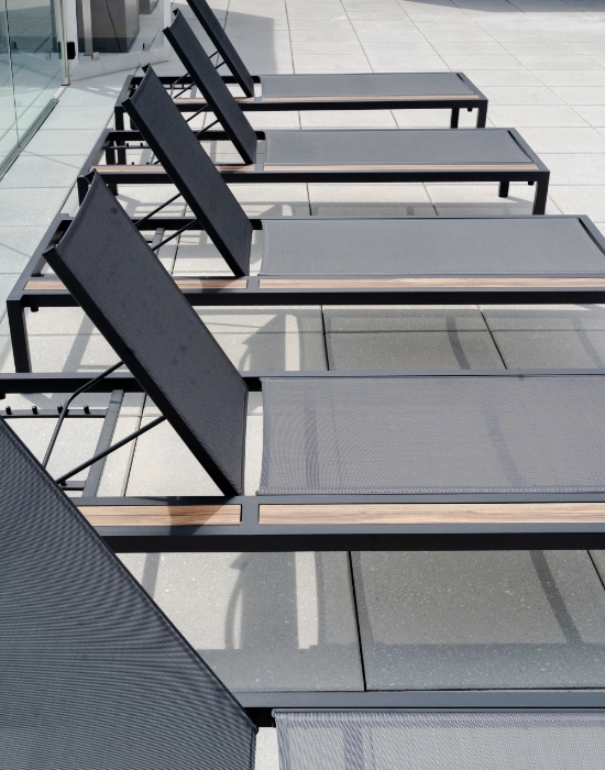 Outdoor patio furniture at Industry Tallahassee