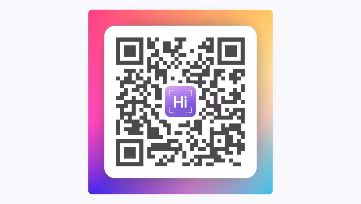 Scan the QR code to make your own free digital business card.