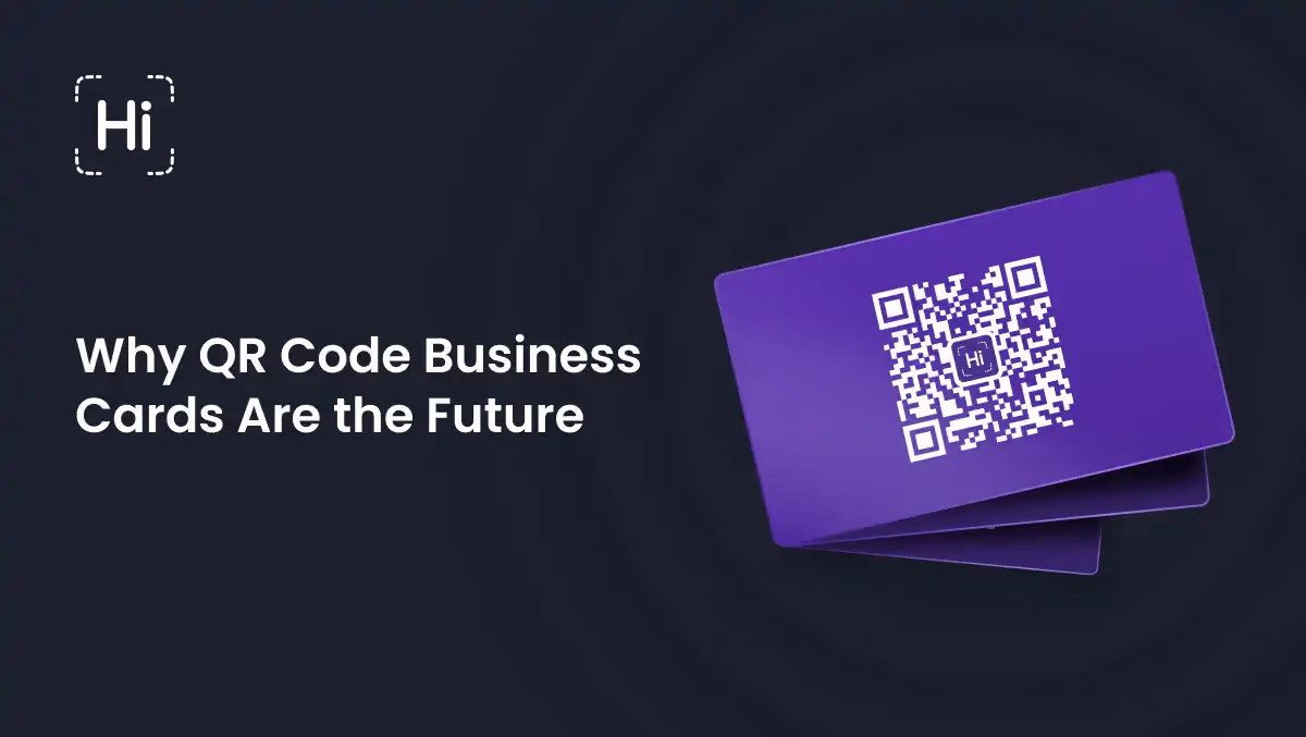 Discover the power of QR code business cards. Scan to connect and make lasting impressions with a digital business card.