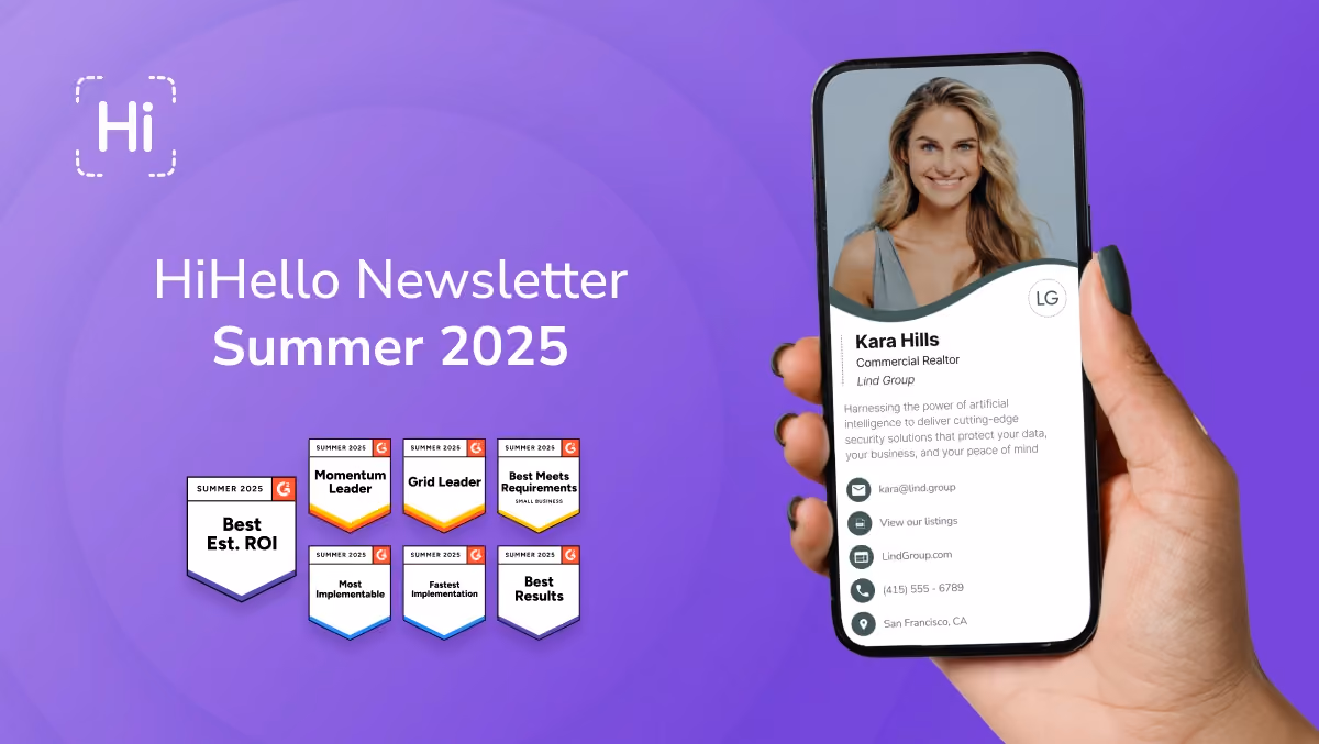 The HiHello Summer 2025 newsletter
