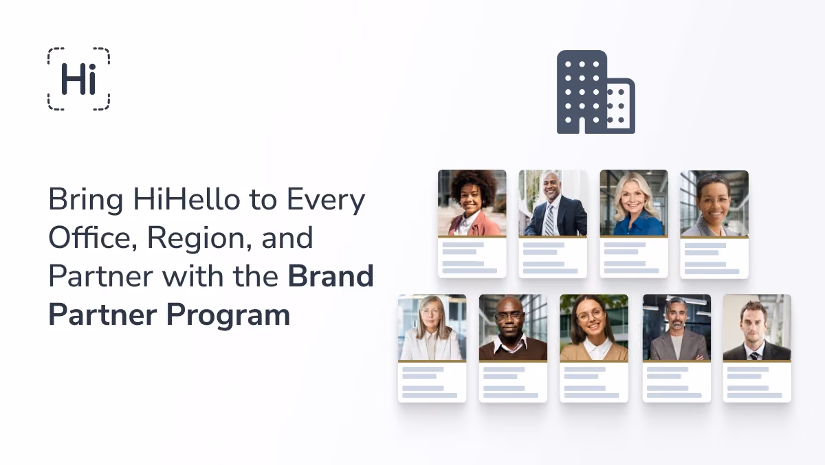 Scalable digital business card solution connecting offices, regions, and partners with consistent branding.