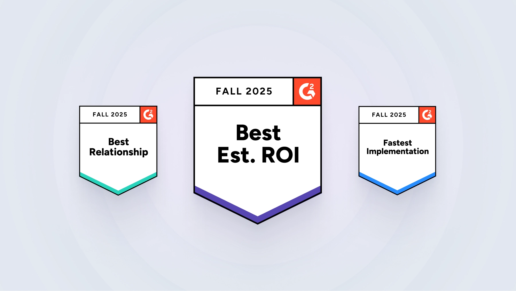 G2 badges show HiHello's proven performance for Businesses and Enterprises