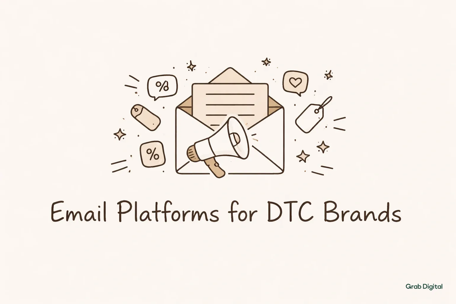 Shopify Email vs Mailchimp vs Klaviyo for DTC Brands