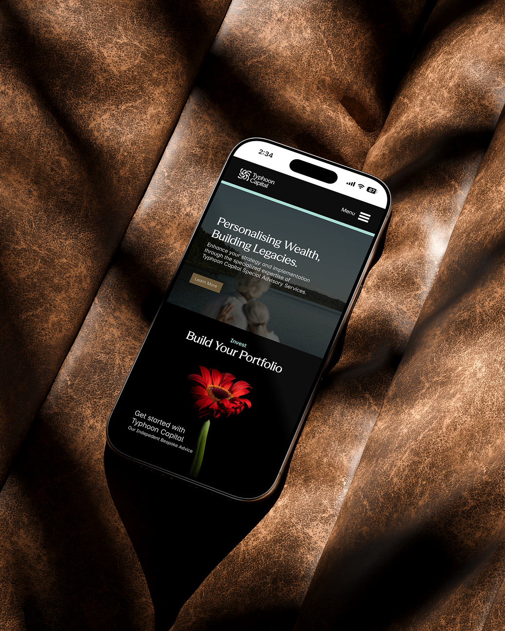 A photo of someone carrying the packaging for Chako