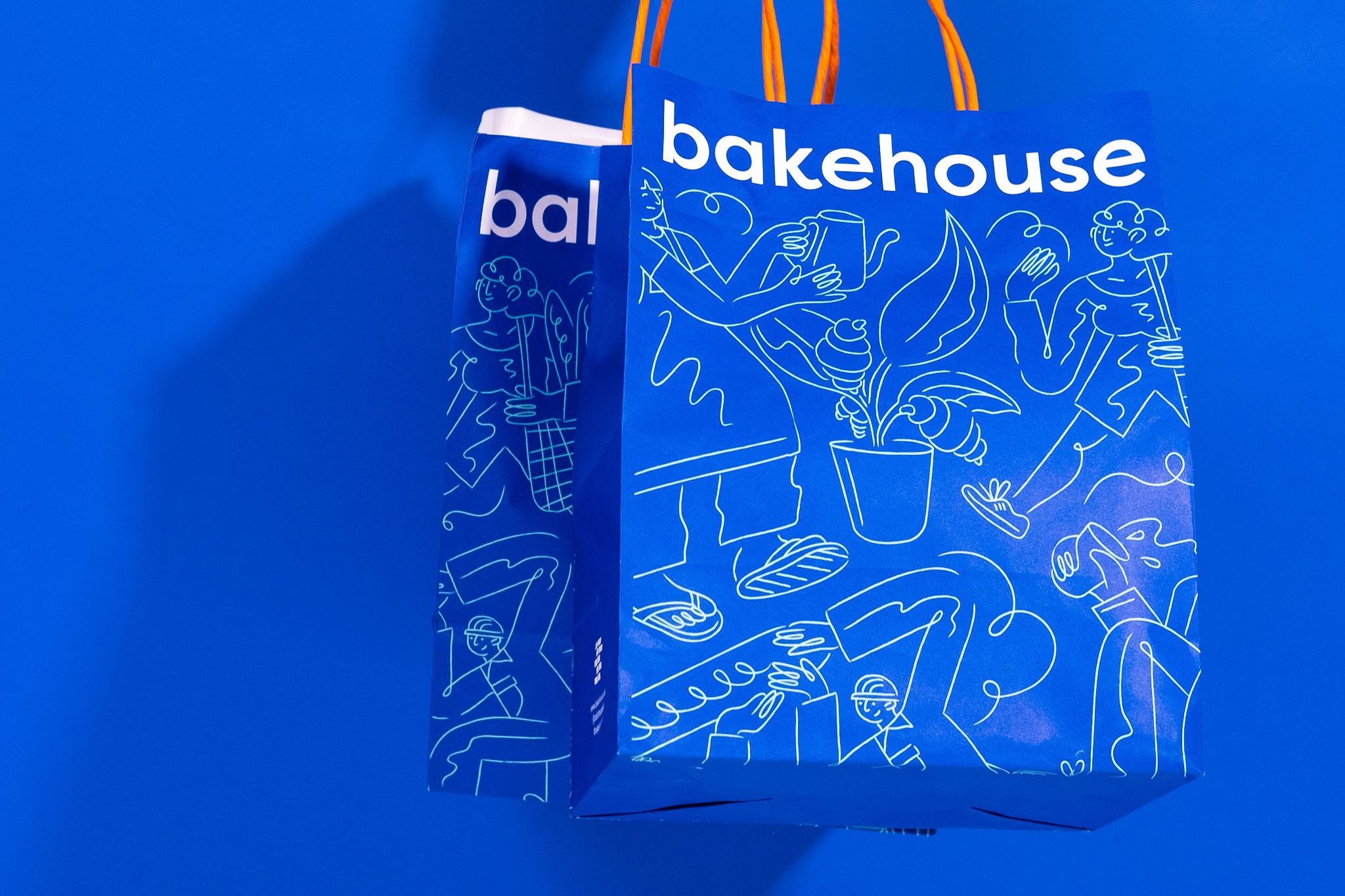 A photo of the famous Bakehouse bag that we designed