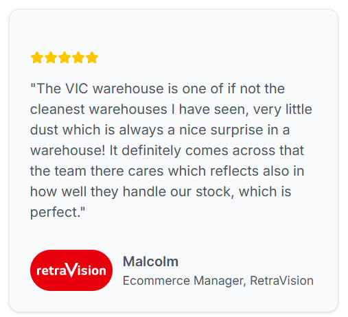 Customer review of Couriers & Freight